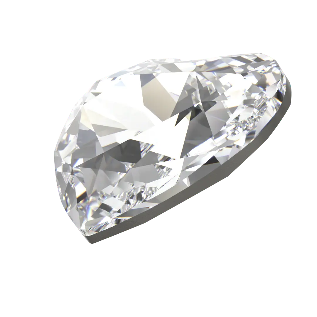 Swarovski Fancy Stones Forever Heart (4815) Crystal