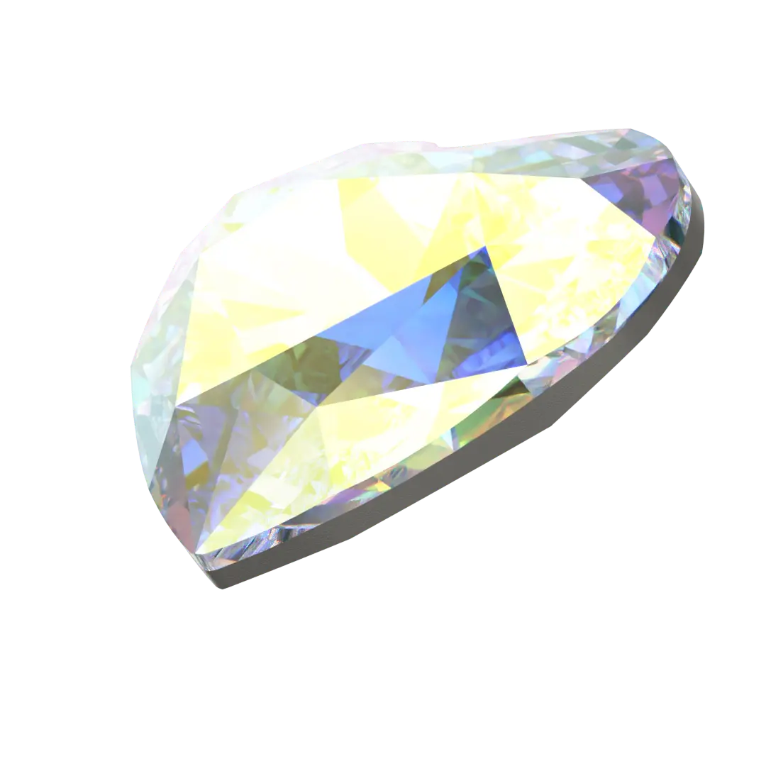 Swarovski Fancy Stones Forever Heart (4815) Crystal AB