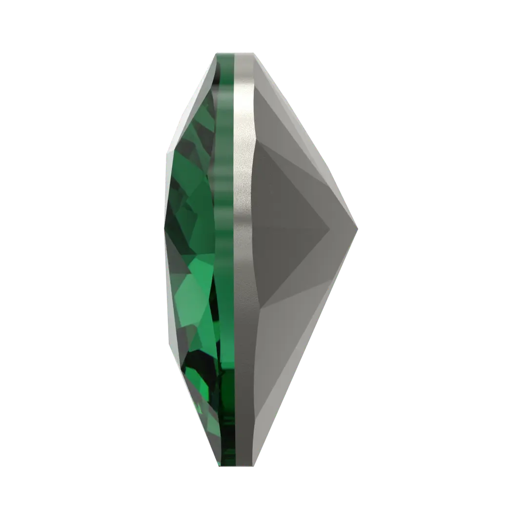 Swarovski Fancy Stones Forever Heart (4815) Majestic Green