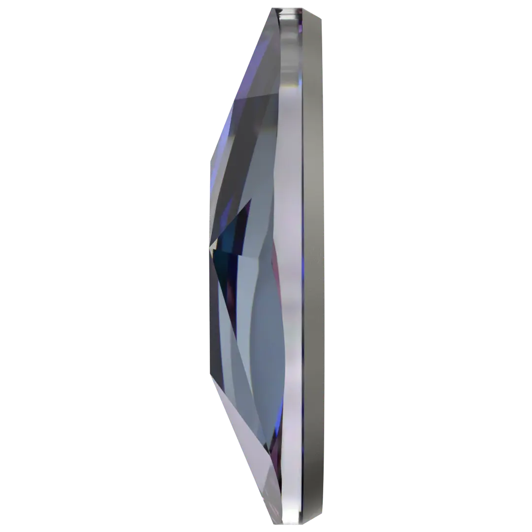 Serinity Hotfix Flat Back Crystals Pear (2303) Crystal Heliotrope