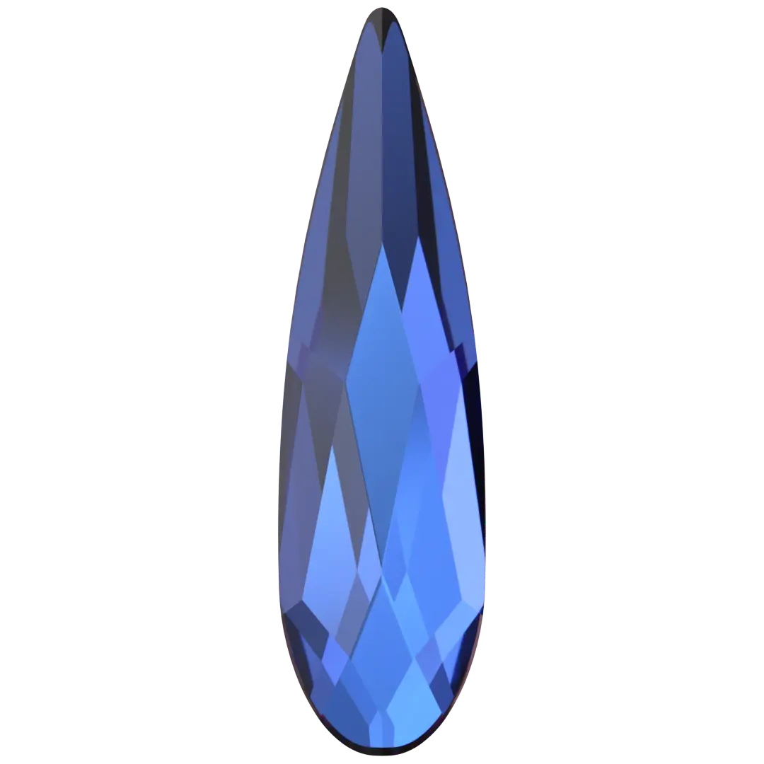 Serinity Flat Back Crystals Non Hotfix Raindrop (2304) Crystal Heliotrope