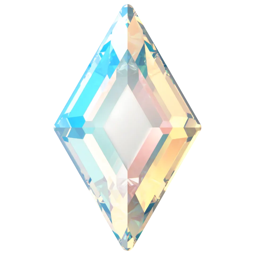 Swarovski Hotfix Flat Back Crystals Diamond (2773) Crystal Shimmer