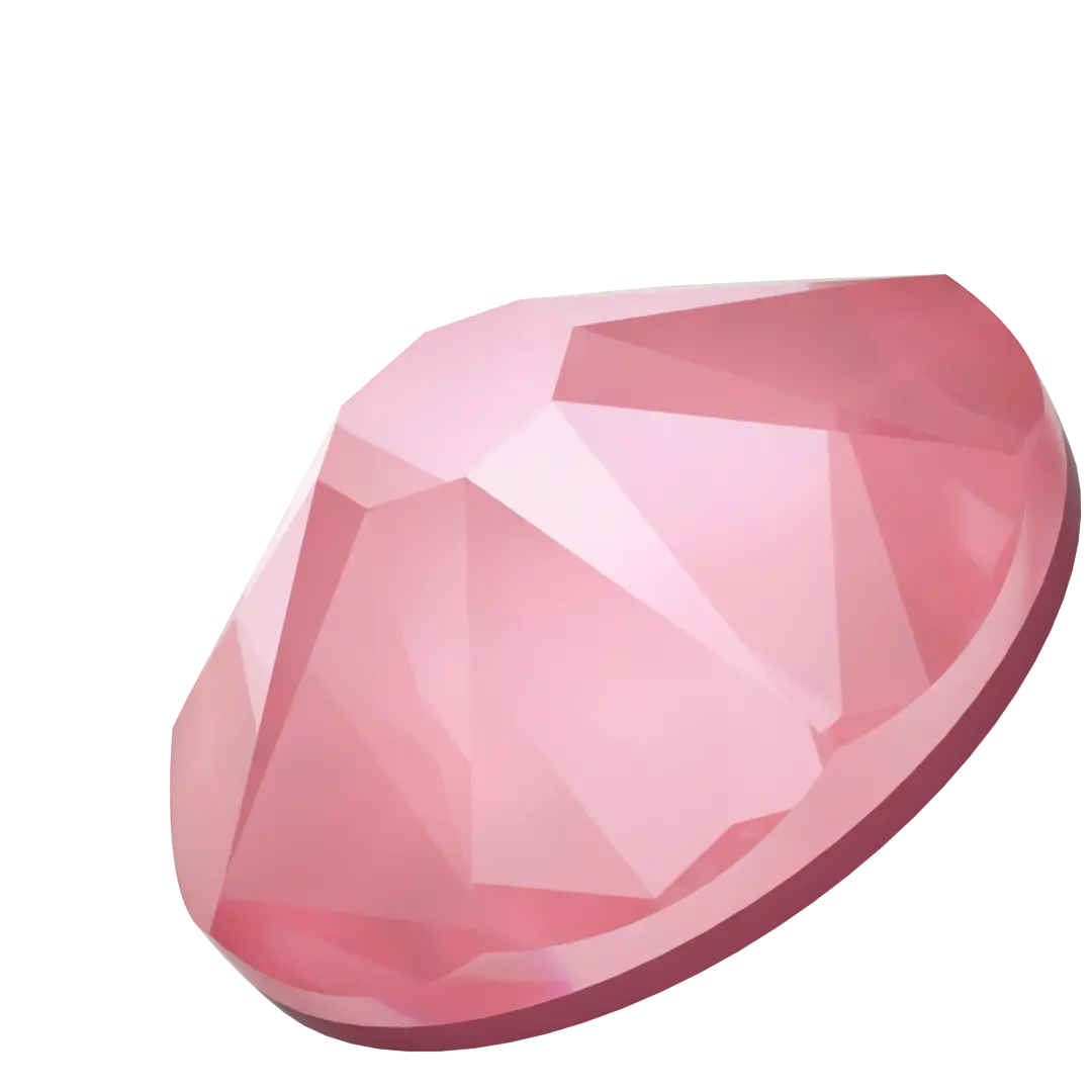 Serinity Flat Back Crystals Non Hotfix (2000, 2058 & 2088) Crystal Dahlia Ignite UNFOILED