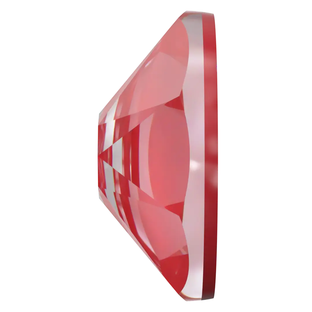 Serinity Flat Back Crystals Non Hotfix (2000, 2058 & 2088) Crystal Poppy Red Ignite UNFOILED