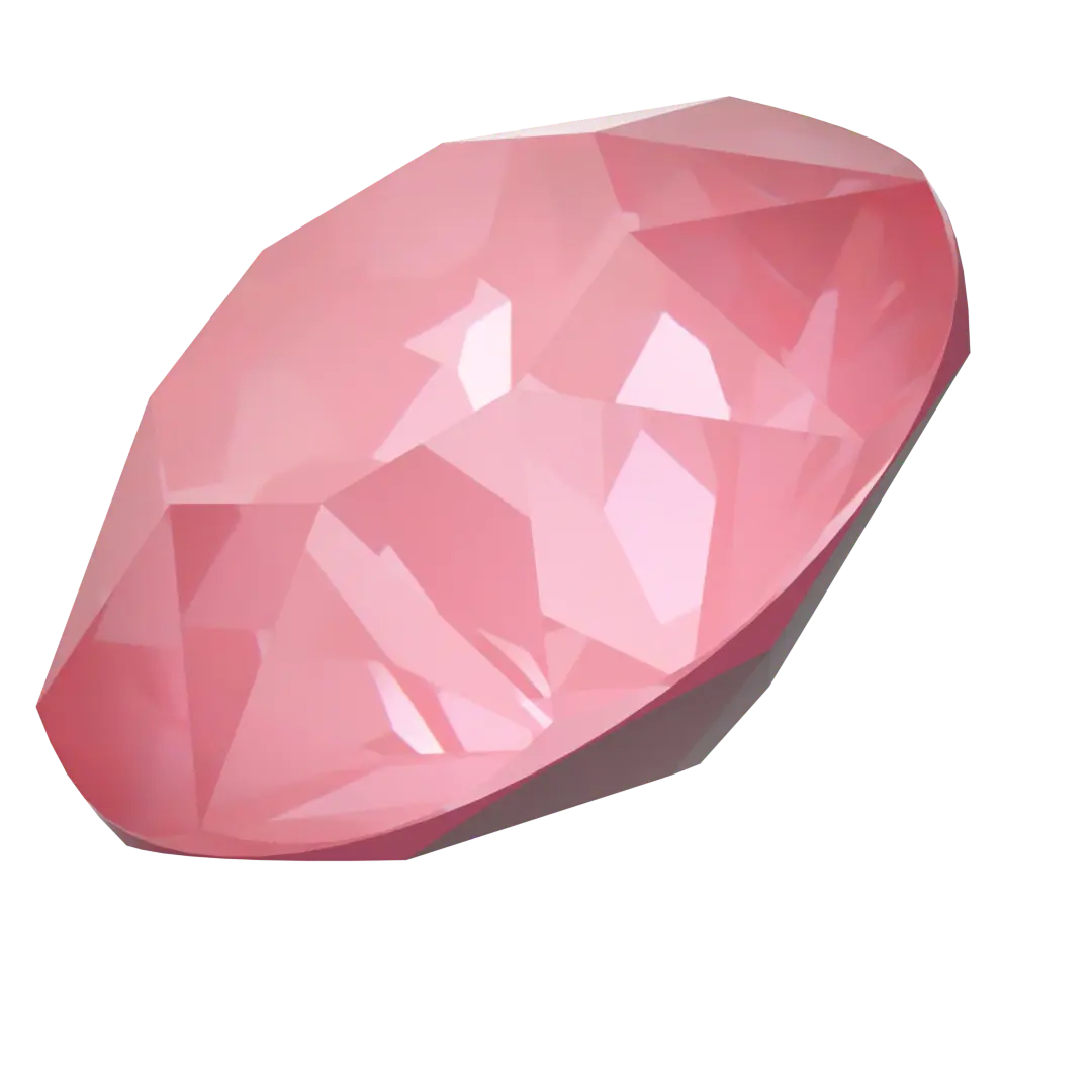 Serinity Chatons Round Stones (1028 & 1088) Crystal Dahlia Ignite UNFOILED