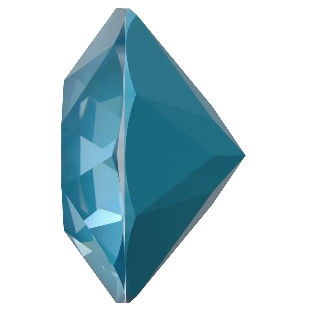 Serinity Chatons Round Stones (1028 & 1088) Crystal Teal Ignite UNFOILED