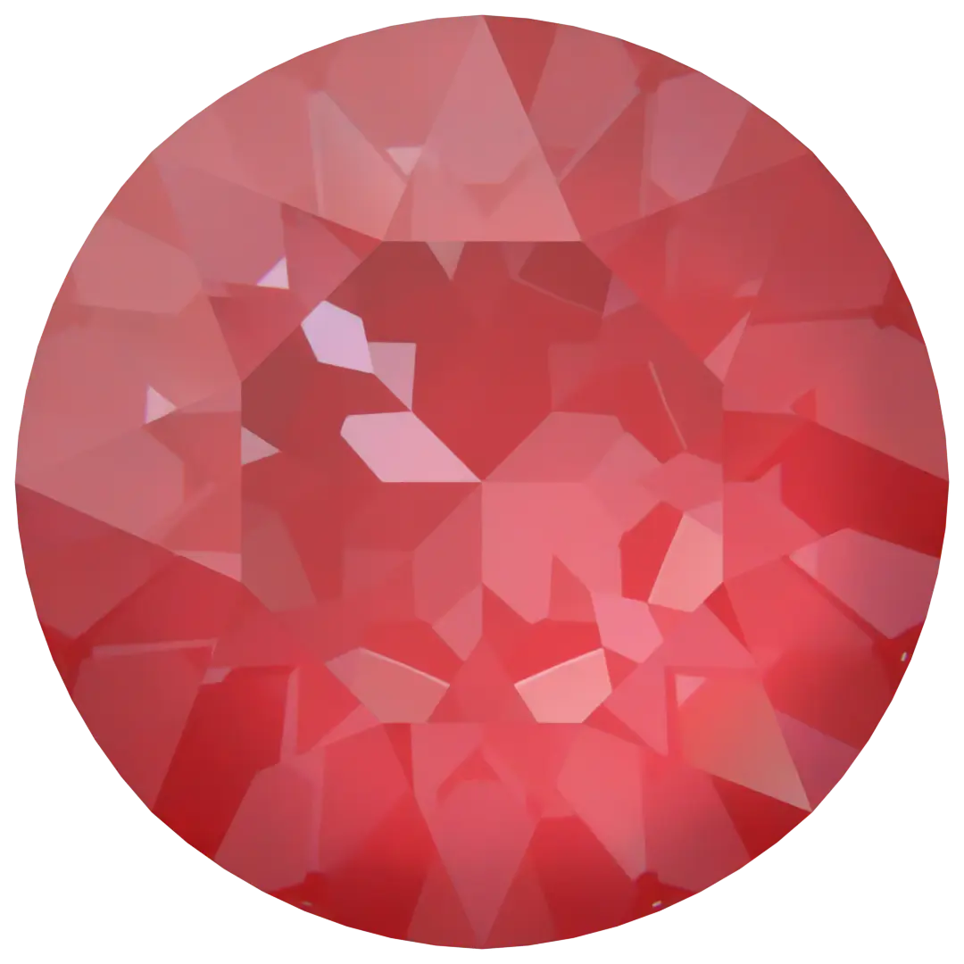 Serinity Chatons Round Stones (1028 & 1088) Crystal Poppy Red Ignite UNFOILED