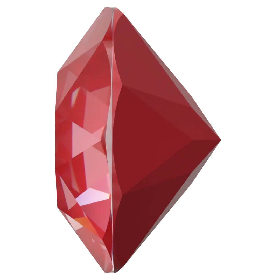 Serinity Chatons Round Stones (1028 & 1088) Crystal Poppy Red Ignite UNFOILED