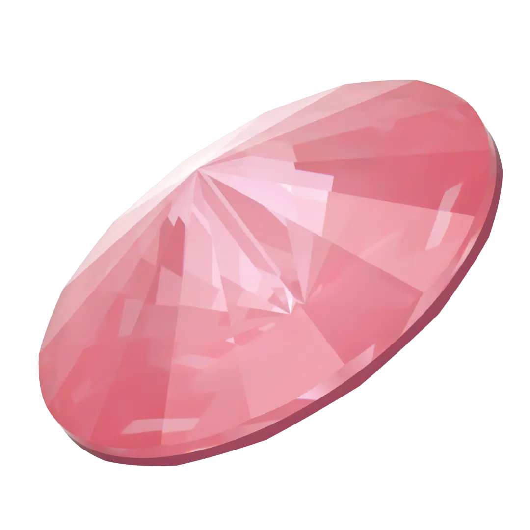 Swarovski Chatons Round Stones Rivoli (1122) Crystal Dahlia Ignite UNFOILED