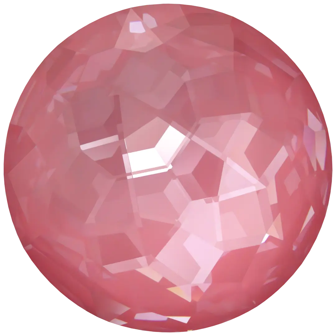 Swarovski Chatons Round Stones Fantasy (1383) Crystal Dahlia Ignite UNFOILED