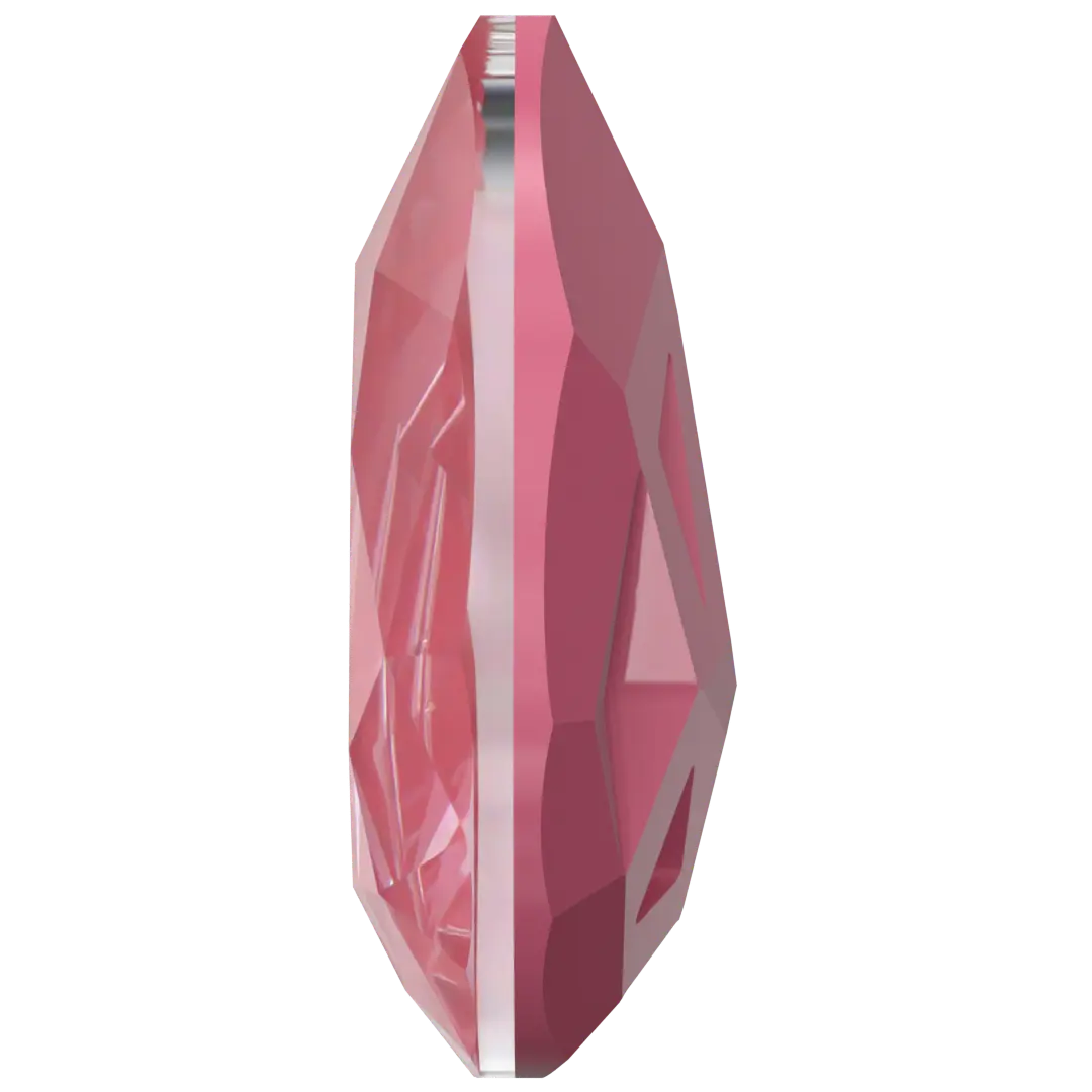 Swarovski Fancy Stones Mirage Pear (4390) Crystal Dahlia Ignite UNFOILED