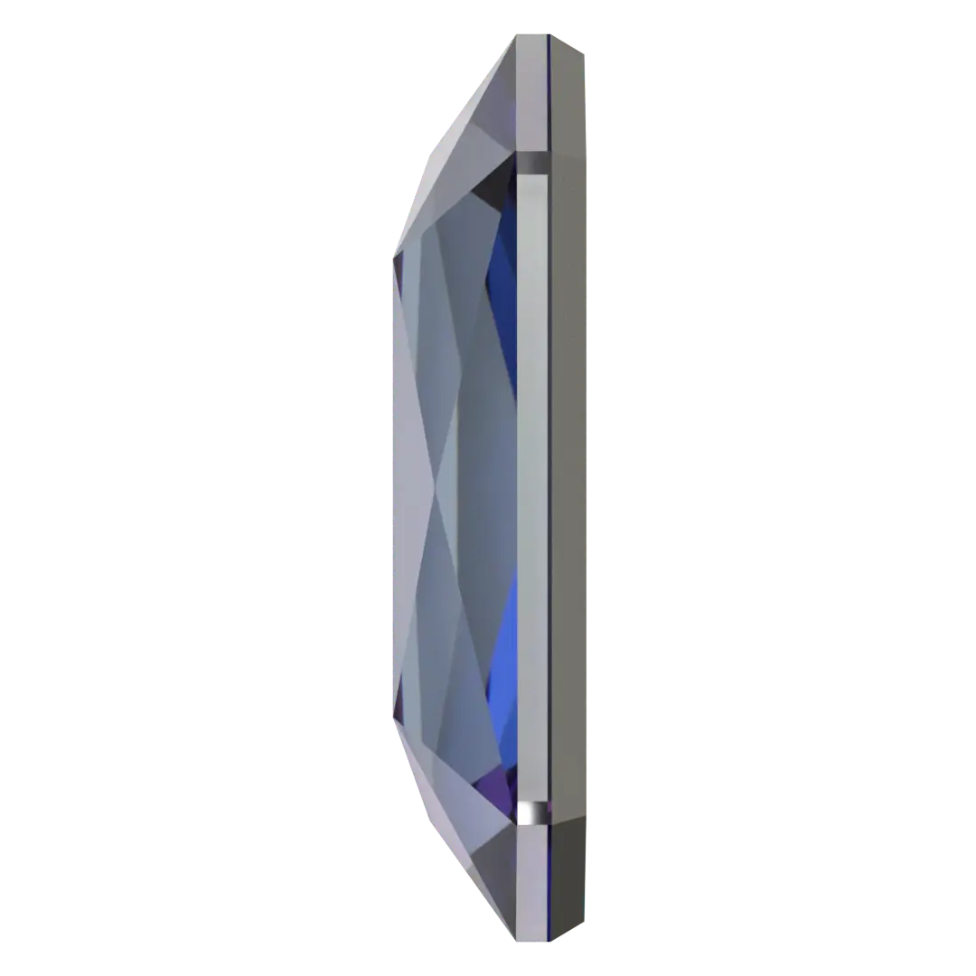 Serinity Flat Back Crystals Non Hotfix Emerald Cut (2602) Crystal Heliotrope