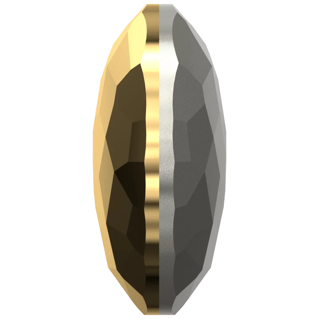 Swarovski Chatons Round Stones Fantasy (1383) Crystal Aurum