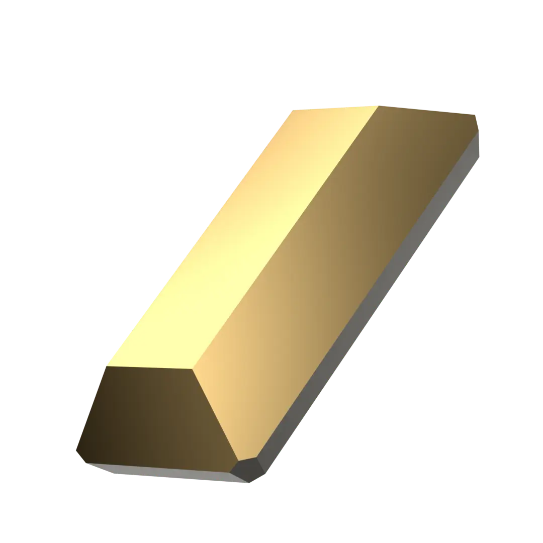 Serinity Flat Back Crystals Non Hotfix Baguette (2510) Crystal Aurum