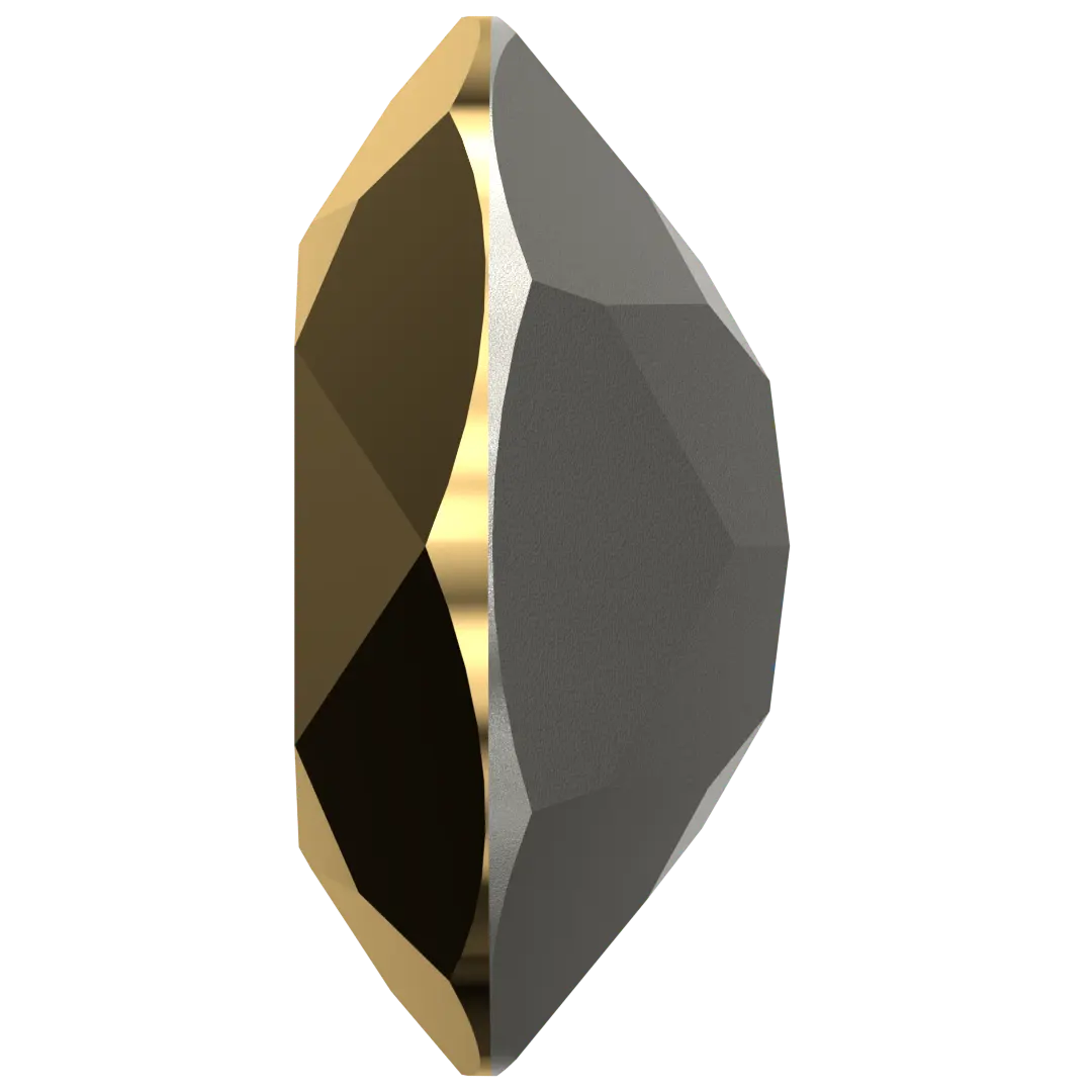 Swarovski Fancy Stones Oval (4120) Crystal Aurum