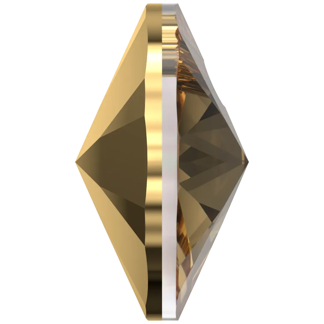 Swarovski Pendants Xilion Round (6428) Crystal Aurum X2