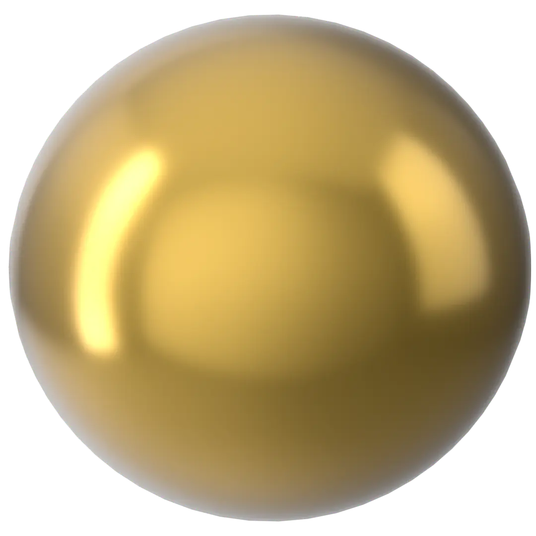 Serinity Pearls Round Half Drilled (5818) Crystal Royal Gold