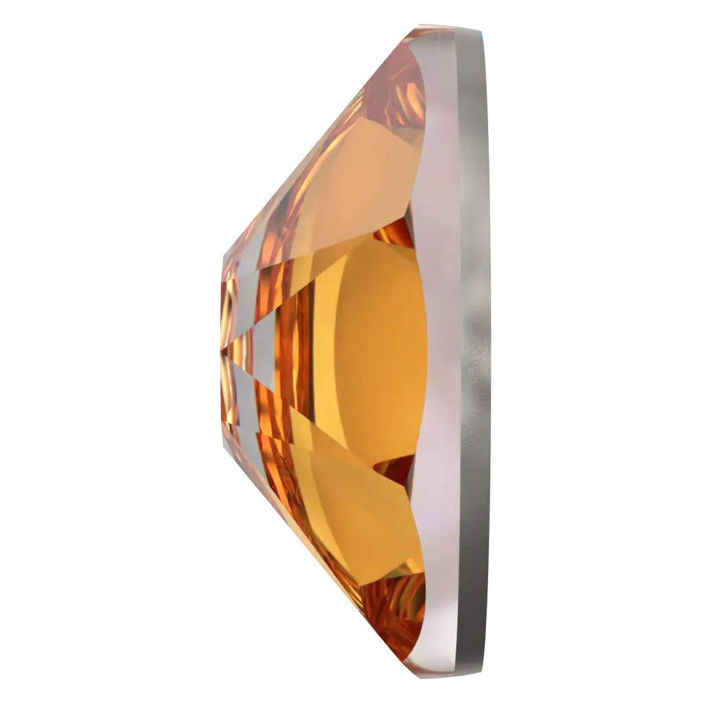 Serinity Flat Back Crystals Non Hotfix (2000, 2058 & 2088) Dark Orange