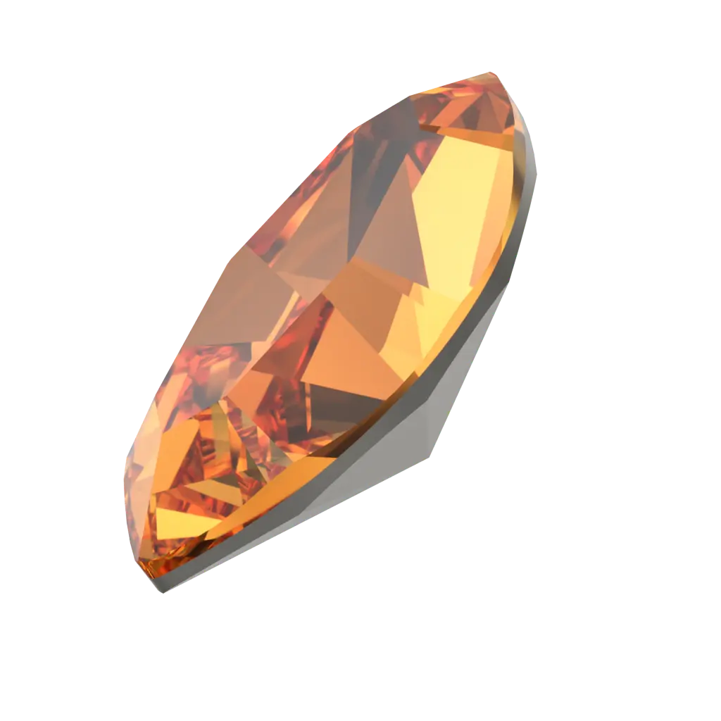 Swarovski Fancy Stones Xilion Navette (4228) Dark Orange