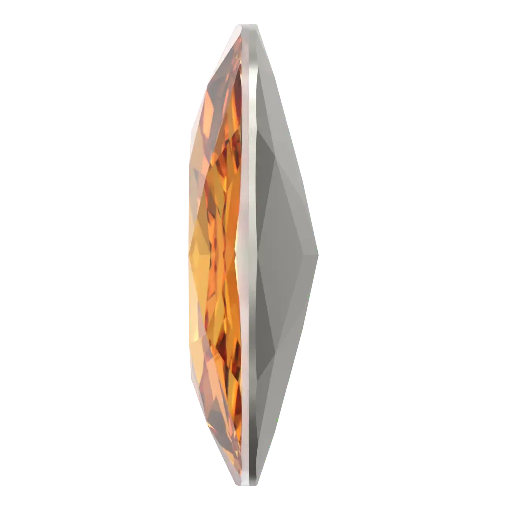 Swarovski Fancy Stones Large Cushion Square (4487) Dark Orange