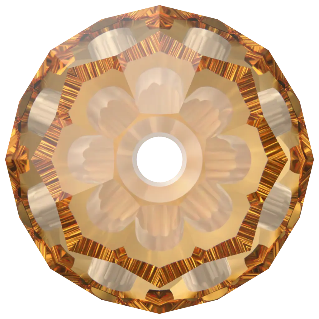 Swarovski Crystal Beads Round (5000) Dark Orange