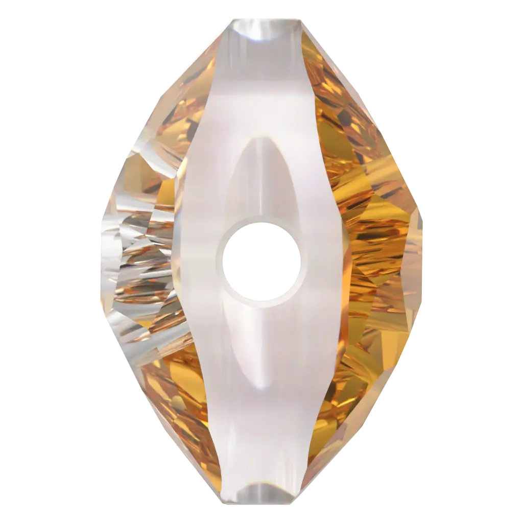 Swarovski Crystal Beads Fantasy Round (5034) Dark Orange