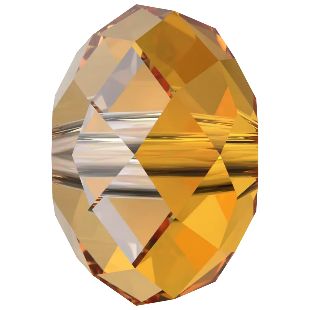 Swarovski Crystal Beads Briolette (5040) Dark Orange