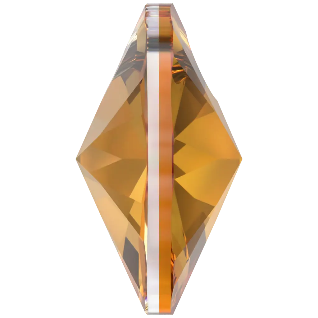 Swarovski Pendants Xilion Round (6428) Dark Orange