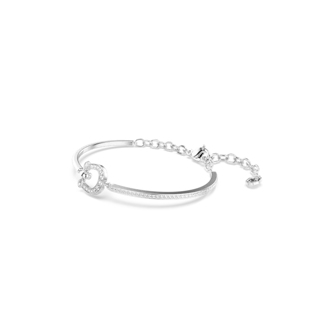 Swarovski Symbolica Bracelet Pavé Horse Shoe White Rhodium Plated