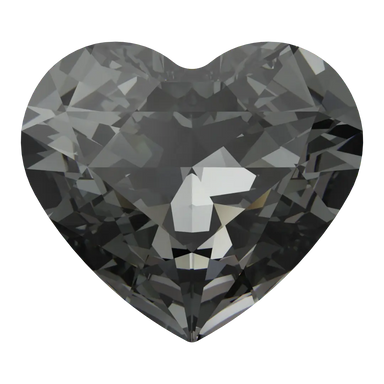 限定 5060448 Swarovski Swarovski Fancy Stones Forever Heart Crystal Silver Night UNFOILED