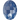 Swarovski Fancy Stones Big Oval Crystal Blue Muse Lux UNFOILED (4127)