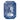 Swarovski Fancy Stones Thin Octagon Crystal Blue Muse Lux UNFOILED (4627)