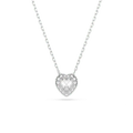 Ariana Grande x Swarovski Pendant Mixed Cuts Heart White Rhodium Plated - Bluestreak Crystals