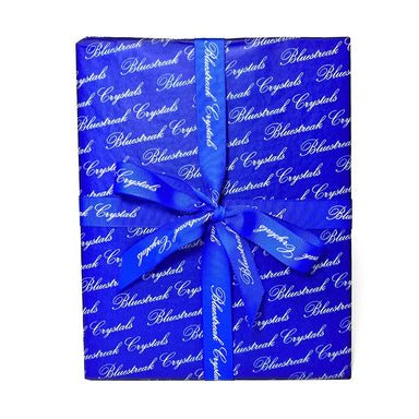 Bluestreak Crystals Gift Wrap & Bag - Bluestreak Crystals