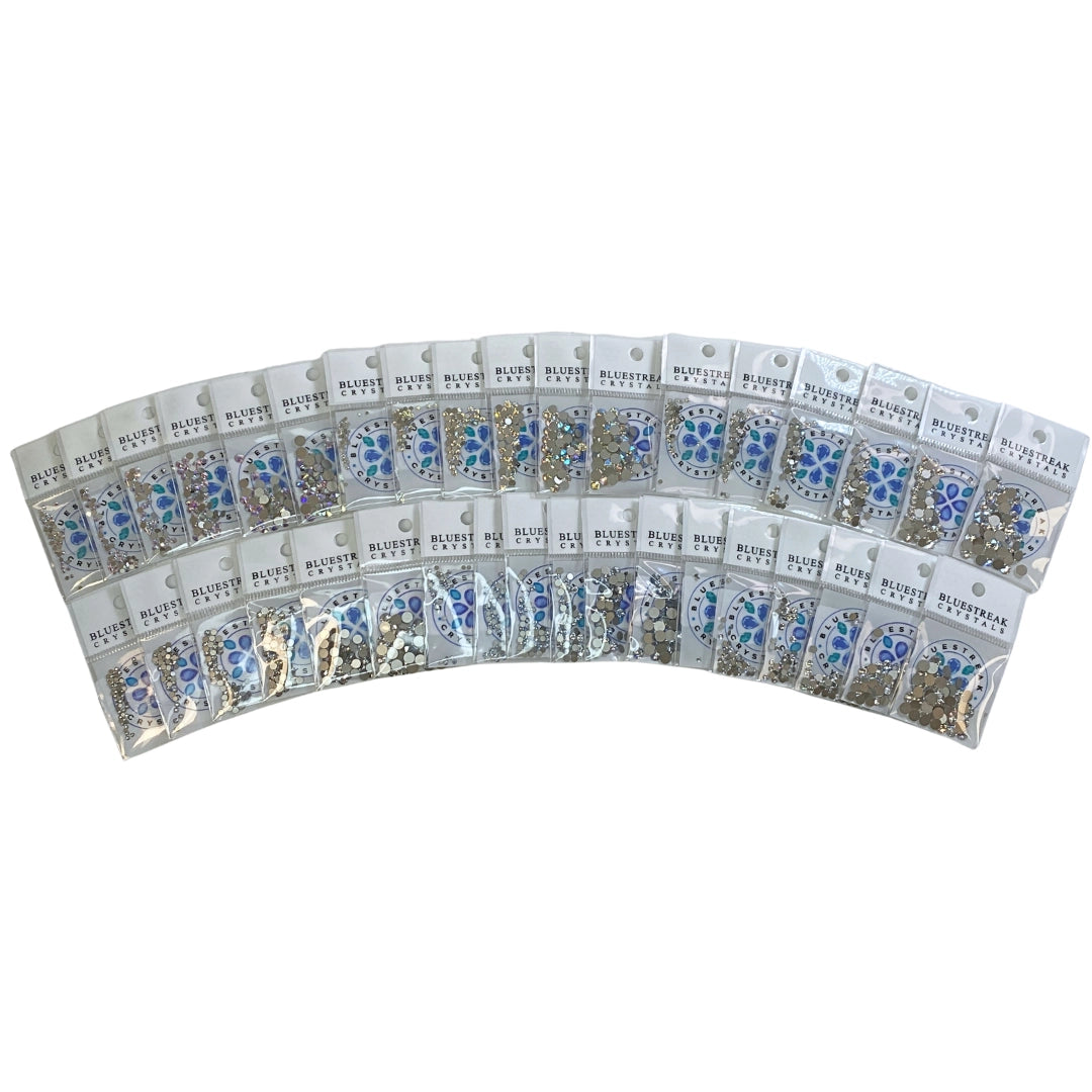 Serinity Flat Back Crystals Non Hotfix Crystal Collection