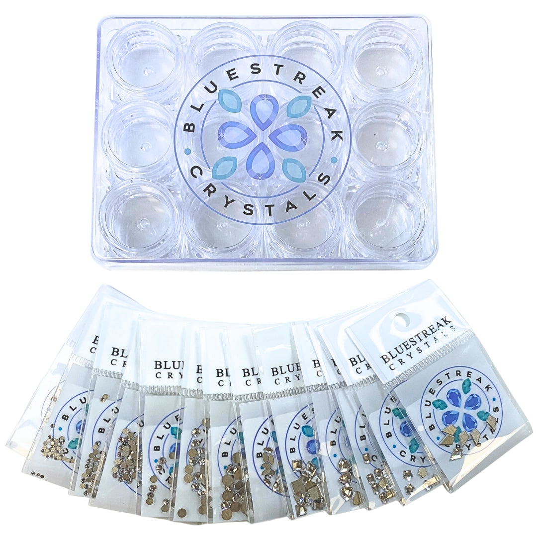 Serinity Flat Back Crystals Non Hotfix Supreme Mix Crystal