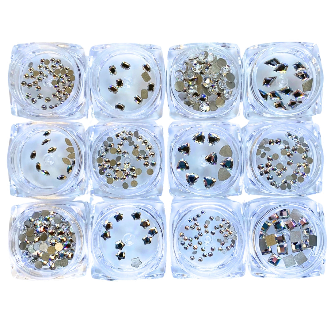 Serinity Flat Back Crystals Non Hotfix Supreme Mix Crystal