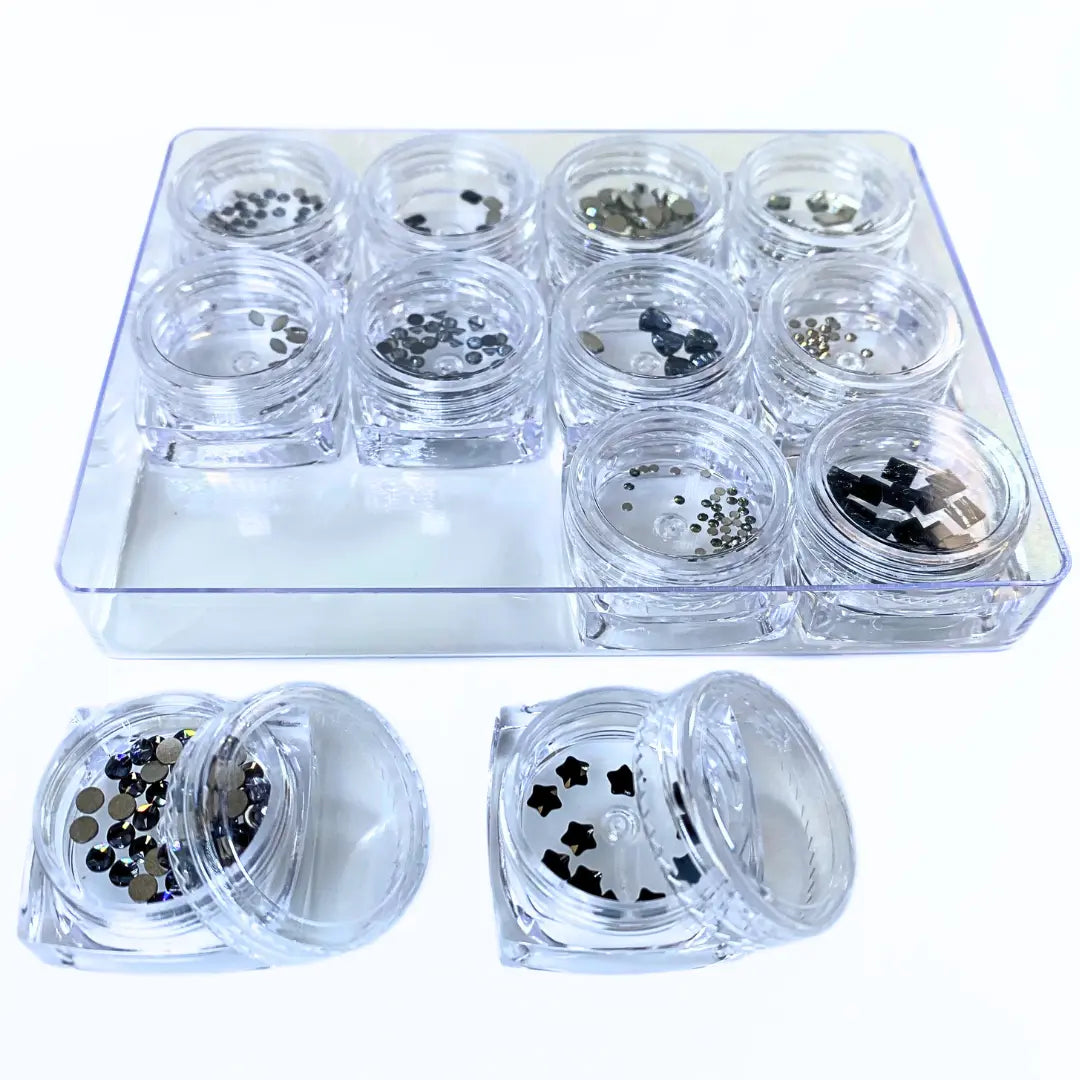 Serinity Flat Back Crystals Non Hotfix Supreme Mix Dark