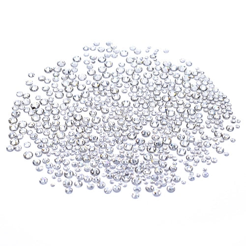 Estella Flat Back Crystals Non Hotfix Mix Size Crystal - Bluestreak Crystals