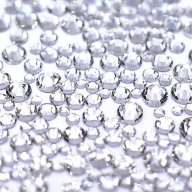 Estella Flat Back Crystals Non Hotfix Mix Size Crystal - Bluestreak Crystals