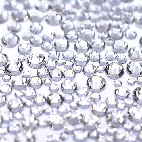 Estella Flat Back Crystals Non Hotfix Mix Size Crystal - Bluestreak Crystals