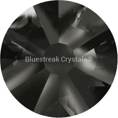 Estella Flat Back Crystals Rhinestones Non Hotfix Black Diamond-Estella Flatback Rhinestones Crystals (Non Hotfix)-SS4 (1.6mm) - Pack of 100-Bluestreak Crystals