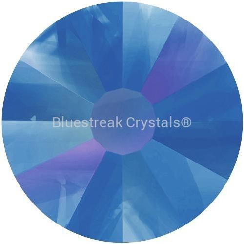 Estella Flat Back Crystals Rhinestones Non Hotfix Neon Blue-Estella Flatback Rhinestones Crystals (Non Hotfix)-SS6 (2.0mm) - Pack of 100-Bluestreak Crystals