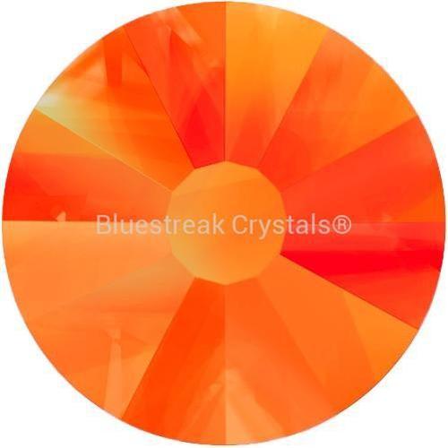 Estella Flat Back Crystals Rhinestones Non Hotfix Neon Orange-Estella Flatback Rhinestones Crystals (Non Hotfix)-SS6 (2.0mm) - Pack of 100-Bluestreak Crystals