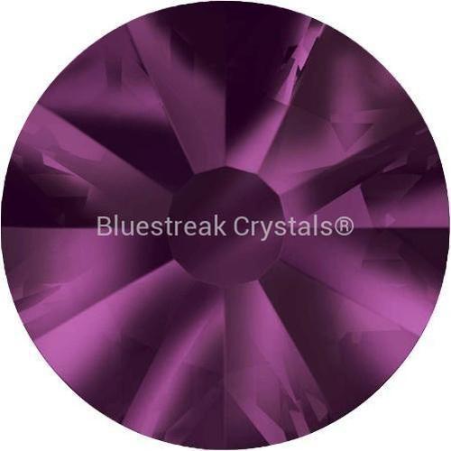 Estella Flat Back Rhinestones Non Hotfix Amethyst-Estella Flatback Rhinestones Crystals (Non Hotfix)-SS4 (1.6mm) - Pack of 100-Bluestreak Crystals