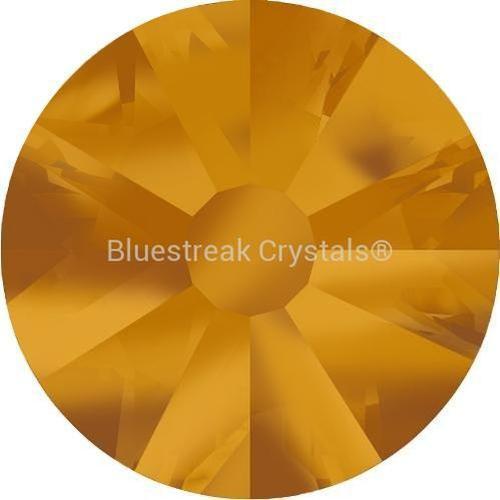 Estella Flat Back Rhinestones Non Hotfix Topaz-Estella Flatback Rhinestones Crystals (Non Hotfix)-SS4 (1.6mm) - Pack of 100-Bluestreak Crystals