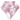 Estella Flat Back Shaped Rhinestones Non Hotfix Diamond Light Rose - Bluestreak Crystals
