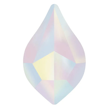 Estella Flat Back Shaped Rhinestones Non Hotfix Flame Crystal AB - Bluestreak Crystals