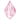 Estella Flat Back Shaped Rhinestones Non Hotfix Flame Light Rose - Bluestreak Crystals