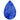 Estella Flat Back Shaped Rhinestones Non Hotfix Pear Sapphire - Bluestreak Crystals